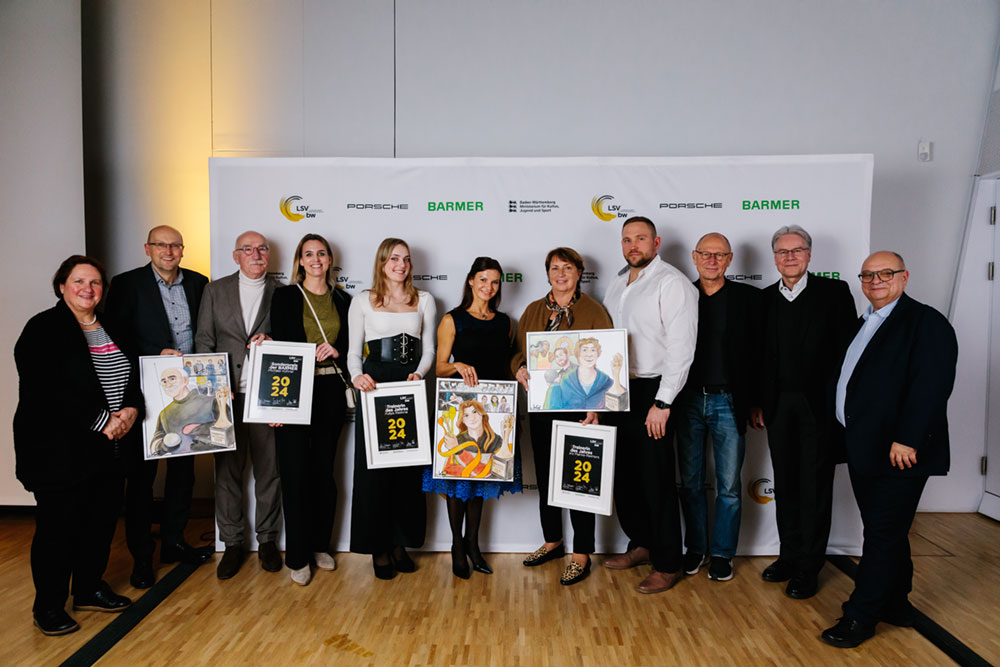 Preisverleihung Trainerpreis BW 2024
